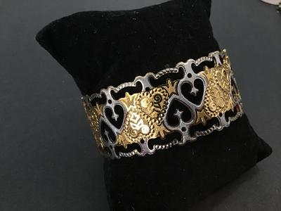 Silver and Gold Tone Bracelet