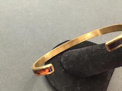Sergio Lub Faux Turquoise California Signed Cuff