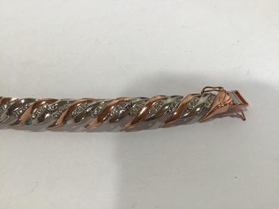 Solid Copper Healing Waves Swarovaski crystal