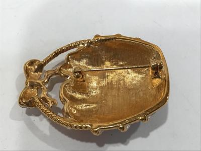 Easter Basket Brooch