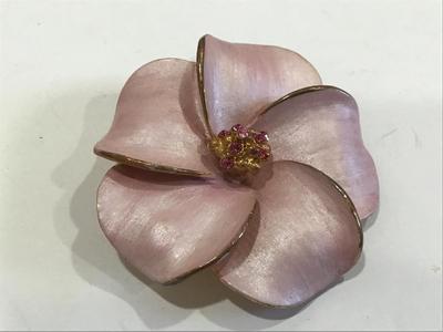 Vintage Brooch Rhinestone