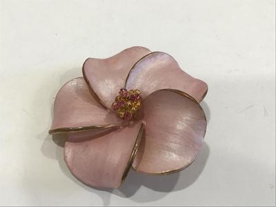 Vintage Brooch Rhinestone
