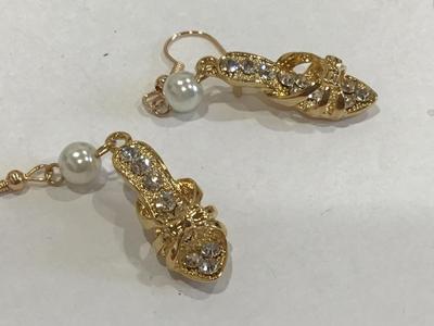 Cinderella Slipper Earrings