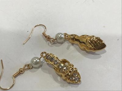 Cinderella Slipper Earrings