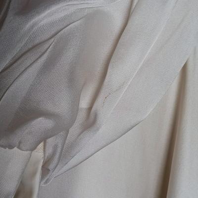 LOT 167L: Vintage Empire Waist Victorian Wedding Gown