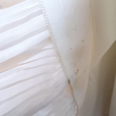 LOT 167L: Vintage Empire Waist Victorian Wedding Gown