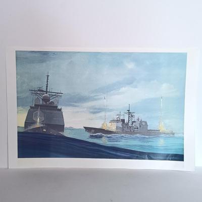 LOT 169L: Set of (7) Art Prints by Vince Piecyk (2 Signed)