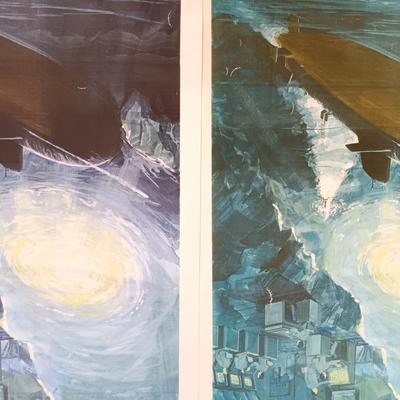 LOT 169L: Set of (7) Art Prints by Vince Piecyk (2 Signed)