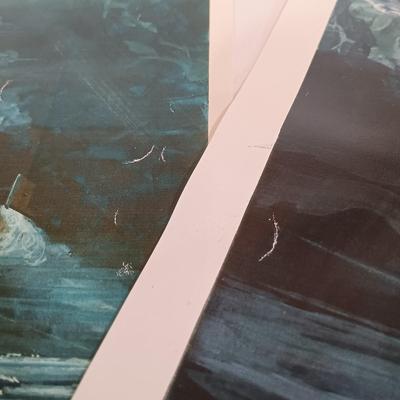 LOT 169L: Set of (7) Art Prints by Vince Piecyk (2 Signed)