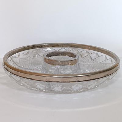 LOT 170L: A Collection of Vintage Silverware and Glass Dishes