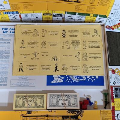 LOT 173L: Signed Photograph of Sally Starr, Mt Laurel Board Game 1989, Philadelphia Board Game 1980 & More