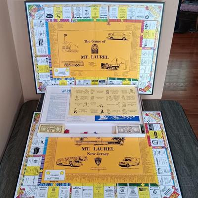 LOT 173L: Signed Photograph of Sally Starr, Mt Laurel Board Game 1989, Philadelphia Board Game 1980 & More