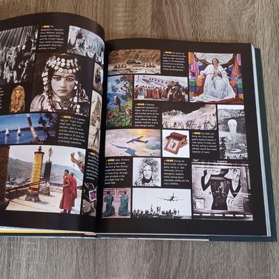 LOT 174L: Framed Art Celebrating Philadelphia Zoo's Bird House Opening 1987 w/ National Geographic 125 Years Coffee Table Book &...