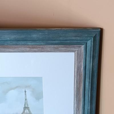 LOT 175L: Framed Maurice Legendre Print Titled Paris, Vue Panoramique