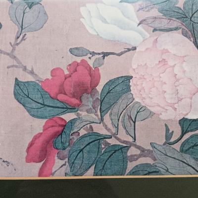 LOT 176L: Framed Print of One Hundred Flowers by Yun Shou-p'ing
