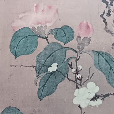 LOT 176L: Framed Print of One Hundred Flowers by Yun Shou-p'ing