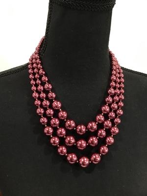 Beautiful Charter Club. Cranberry Ice Necklace