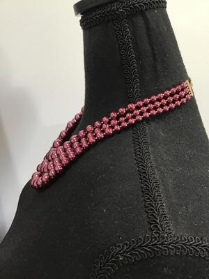 Beautiful Charter Club. Cranberry Ice Necklace