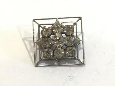 Vintage Petite Rhinestone Pin
