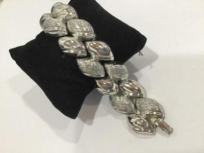 Wide Hinged Bracelet