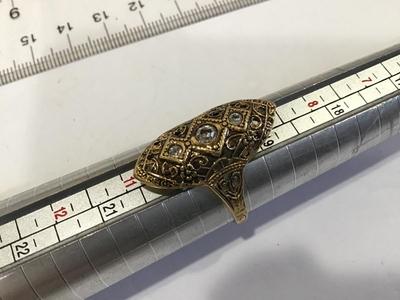 Gold plated Cocktail Ring
