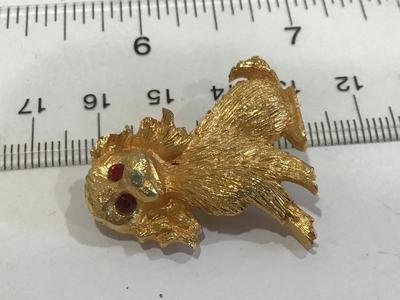 Vintage Spaniel Brooch
