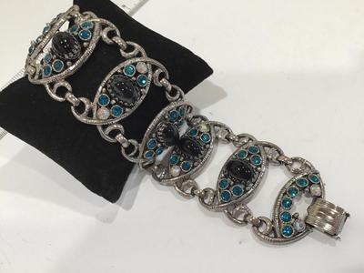 Vintage Multi stones Rhinestone Bracelet
