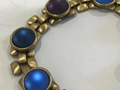 Frosted Glass Bracelet Locking