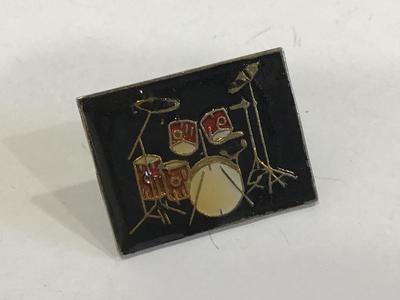 Vintage Drum lapel pin