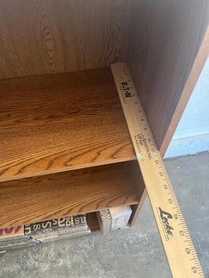 Sale Photo Thumbnail #38: 3 tier bookshelf - see pics for measurements