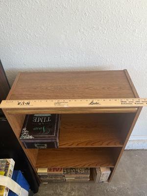 Sale Photo Thumbnail #37: 3 tier bookshelf - see pics for measurements