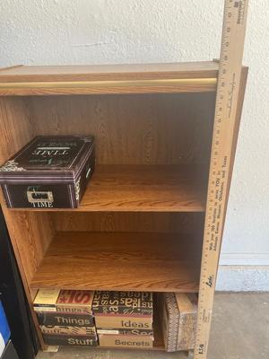 Sale Photo Thumbnail #36: 3 tier bookshelf - see pics for measurements