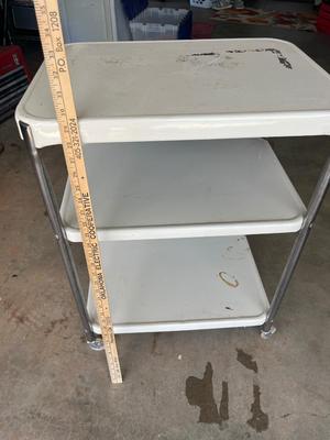 Sale Photo Thumbnail #297: Vintage metal utility cart - see pics for measurements