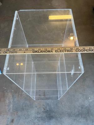 Acrylic display shelf