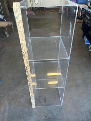 Acrylic display shelf