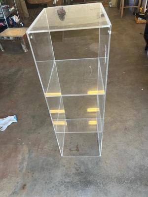 Acrylic display shelf