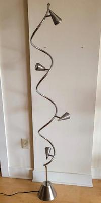 Spiral Metal Floor Lamp (D-EL)
