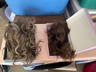 Sale Photo Thumbnail #710: A couple of wigs