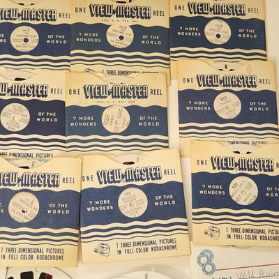 Vintage View-Master Viewers and Reels