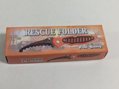 11- Pieces Of Frost Cutlery Rescue Folder Pocket Knives