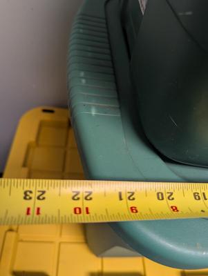 Several Different Sizes Of Bins