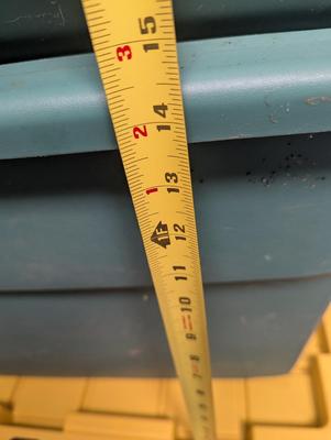 Several Different Sizes Of Bins