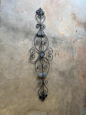 Metal wall decor
