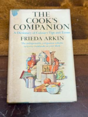 Sale Photo Thumbnail #411: Vintage cookbook.  First edition, published in 1968.  Hardback, has original dust jacket. Good condition.