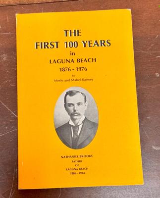 Sale Photo Thumbnail #434: Historical book on the beginning and first 100 years of the city of Laguna Beach.  Paper back, good condition.