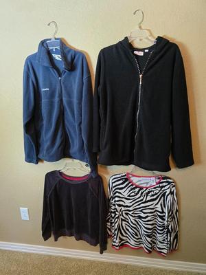 Cozy Classics & Bold Prints – Alfred Dunner, Columbia, Karen Scott & More – Size M Tops & Outerwear