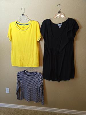 Cozy & Casual: 3 Women's Medium Tops – Cuddl Duds, Portocruz, Westbound