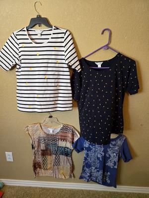 Christopher Banks - Petite / Small Women’s Short Sleeve Tops
