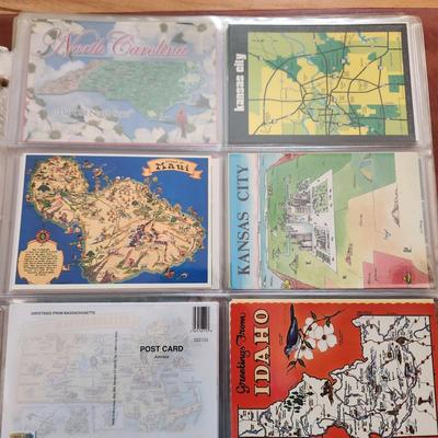Large Lot Vintage Postcard w 4 albums,