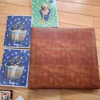 Large Lot Vintage Postcard w 4 albums,
